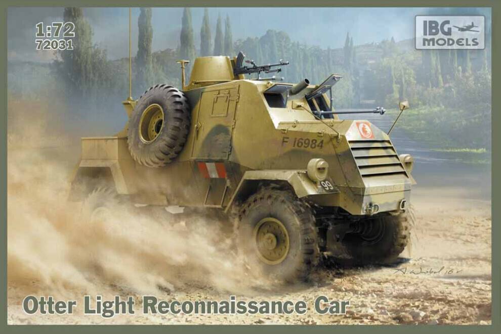 Maxpower 72031 Otter Light Reconnaissance Car Model Kit