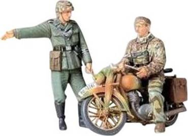 Diorama Set Motorcycle with Signpost