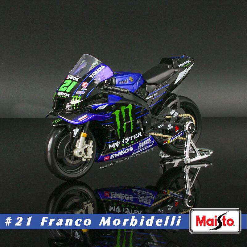 2022 Yamaha Factory Racing Team Morbidelli Model Motorcycle