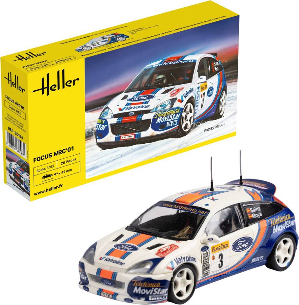Ford Focus WRC 2001 Model Kit