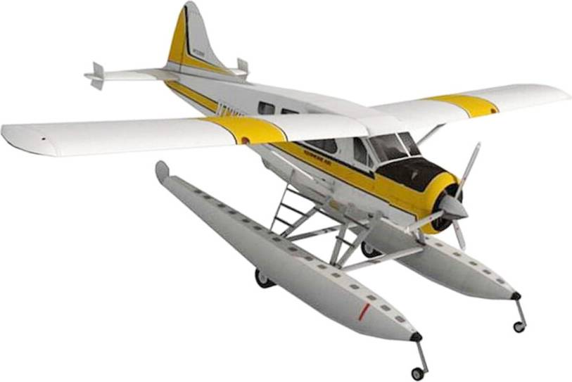 1 32 Paper Seaplane Model Kit
