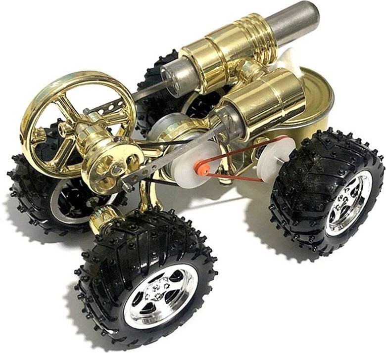 Stirling Engine Model Car Motor