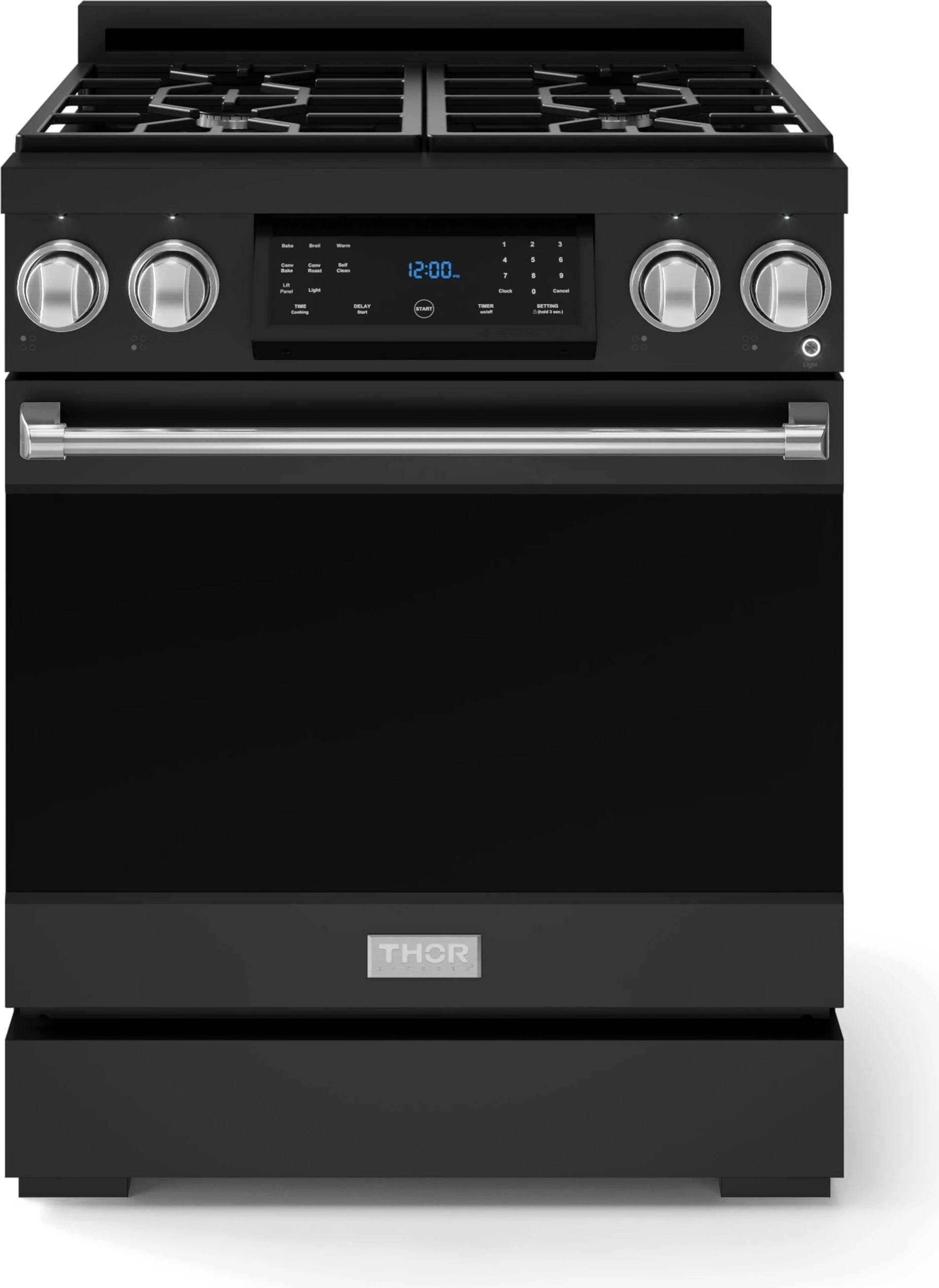 30 inch gas range Thor Kitchen Gordon Ramsay 30 Inch Professional Propane Gas Range