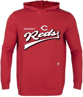 Levelwear Reds Relay 2.0 Retro Pullover Hoodie - Red
