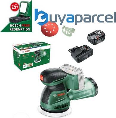 Bosch 18v grinder Bosch 18V Random Orbit Sander UniversalOrbit Kit