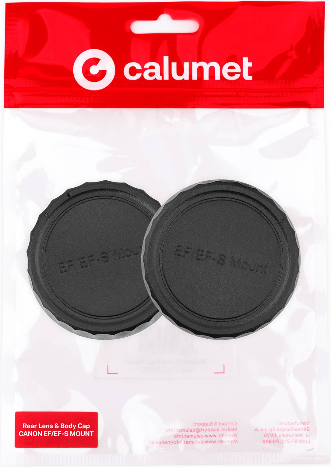 Calumet Body Kit Canon EF-S Mount Rear Lens Cap