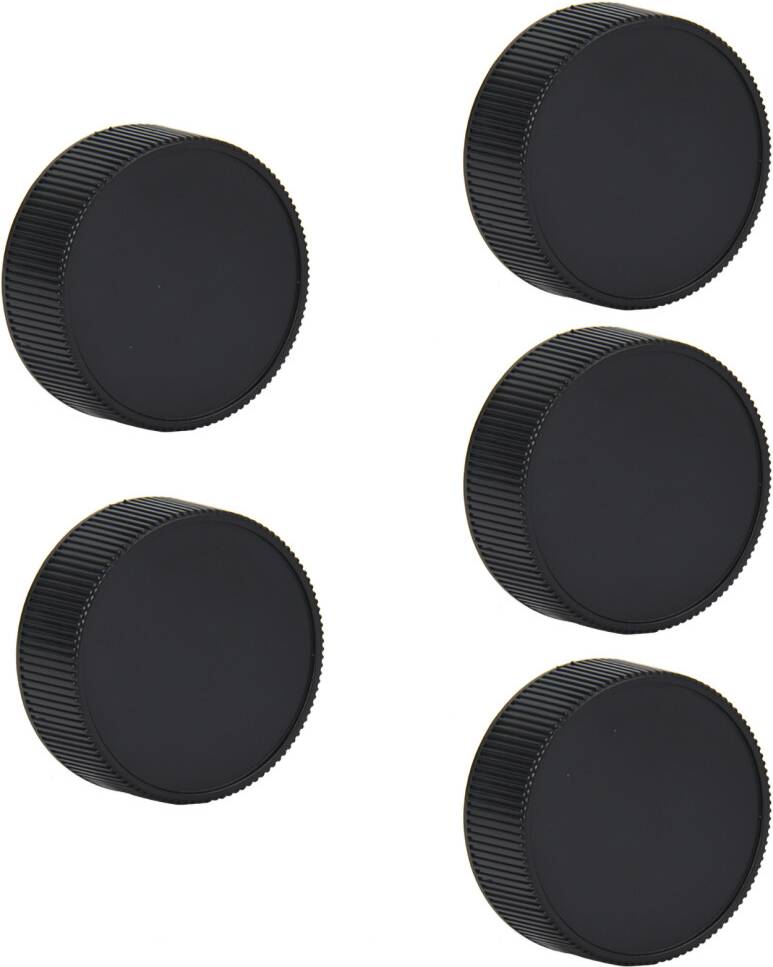 5Pieces Plastic Cover Rear Lens Cap