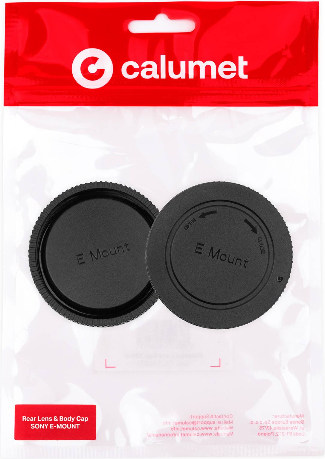 Calumet Body Kit Sony E Mount Rear Lens Cap