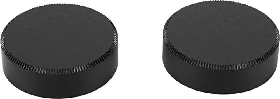 2pcs Metal C Mount Cover Rear Lens Cap