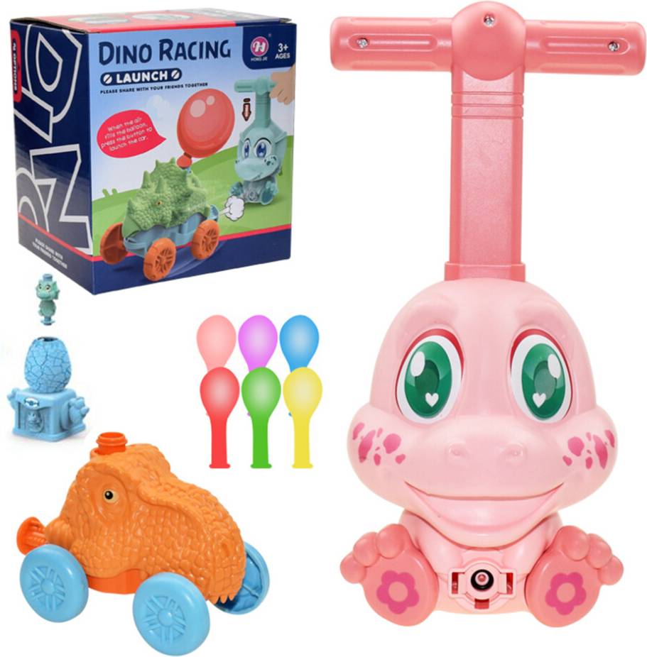 Interactive Balloon Powered Car Toy Set