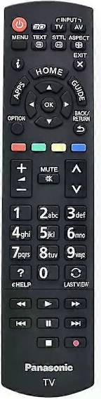 Panasonic n2qayb N2QAYB000829 Remote Control