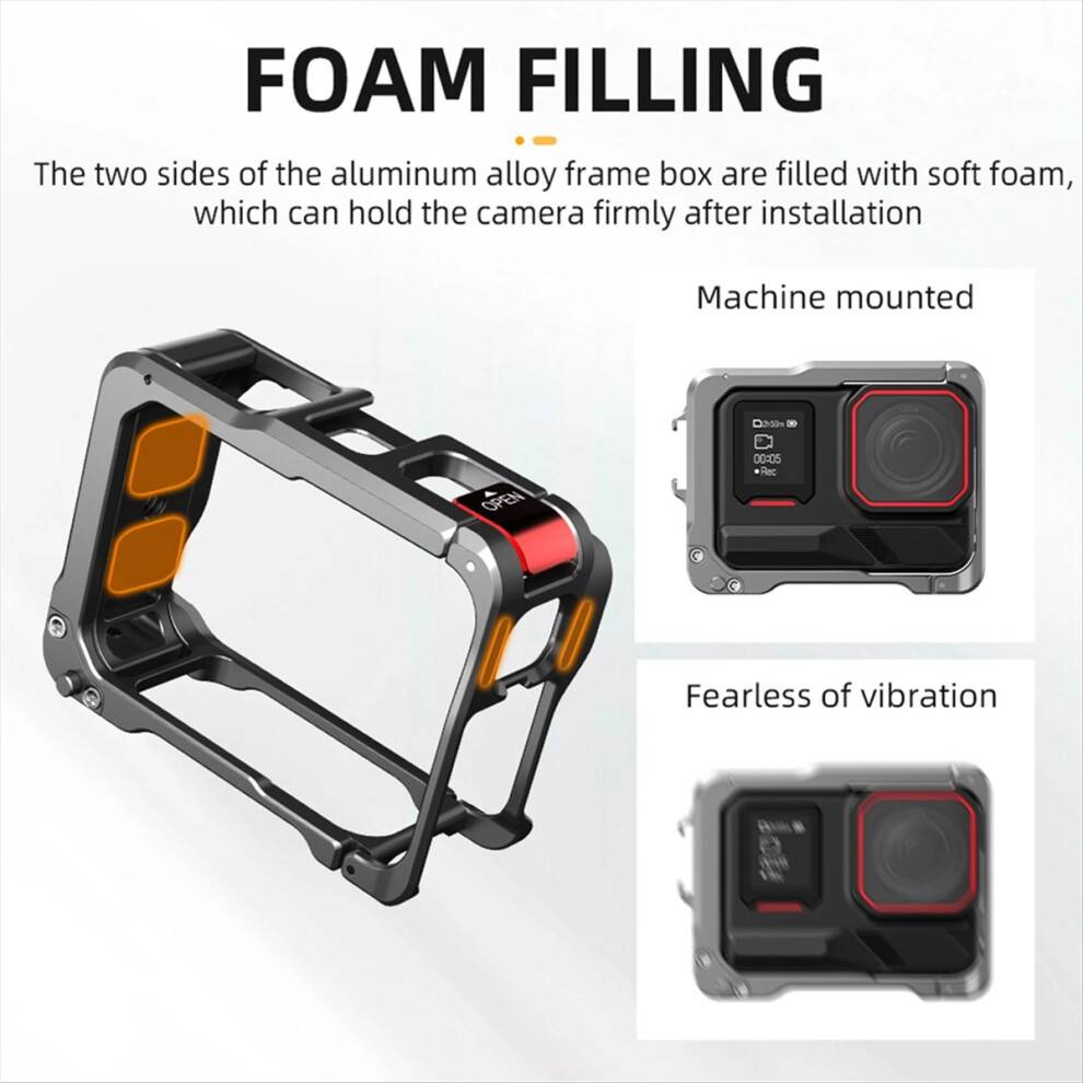 Typecat Metal Cage Action Camera Frame Pro 2