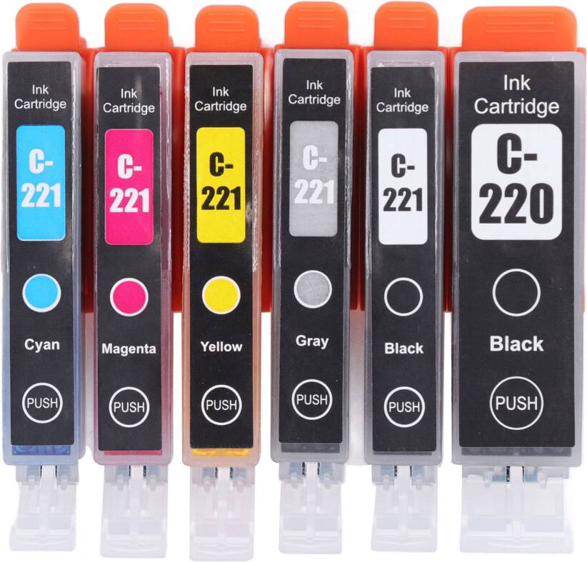 Replacement Ink Cartridges Non-Fading High Yield Set