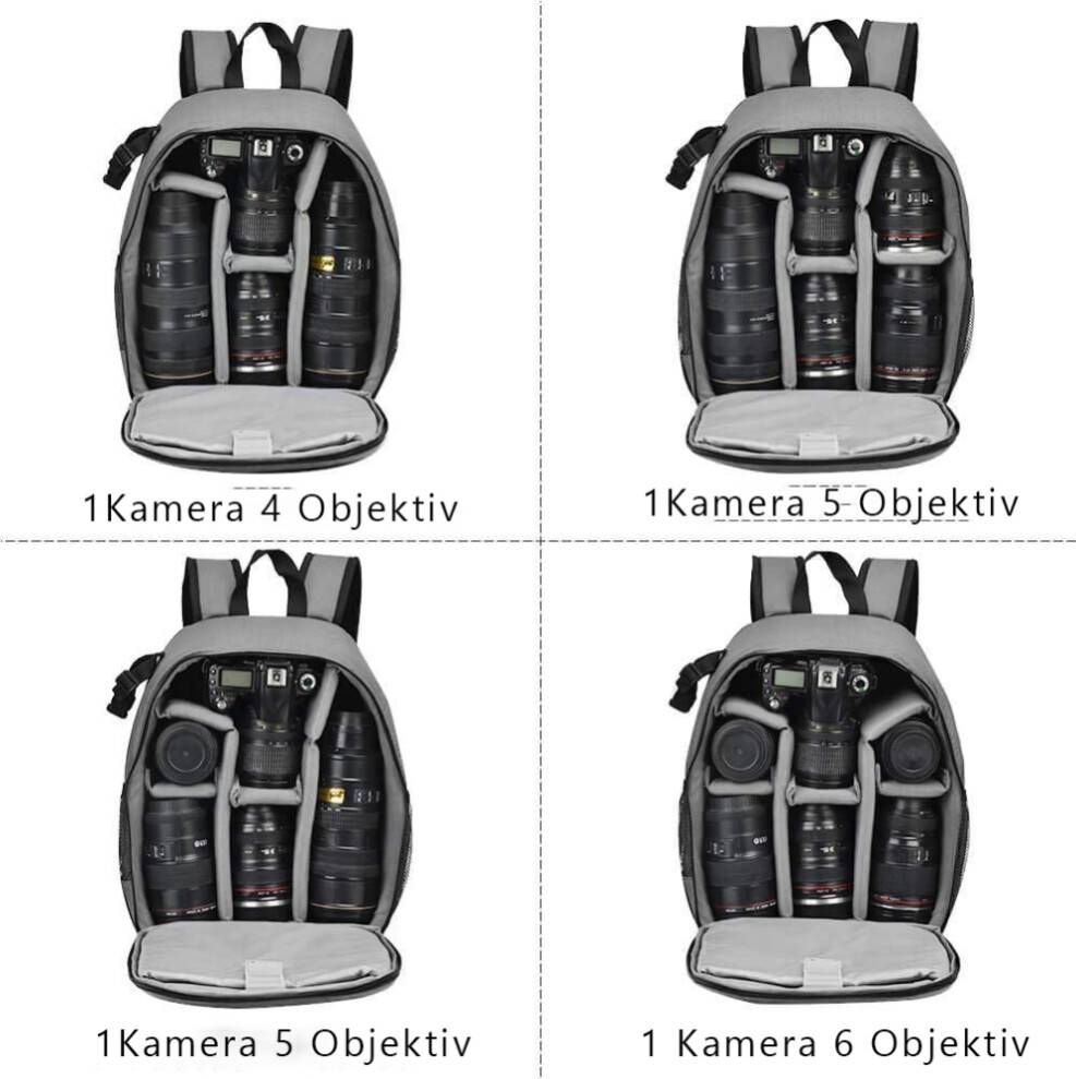 Compact Professional DSLR Camera Backpack
