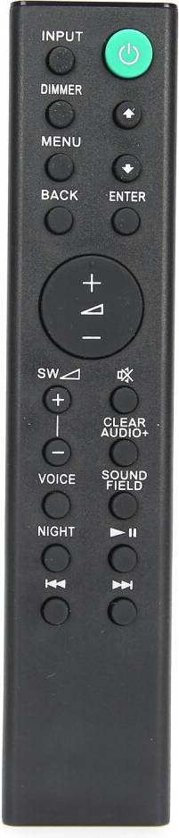 Sony sound bar Replacement Required Remote Control for Sony Sound Bar