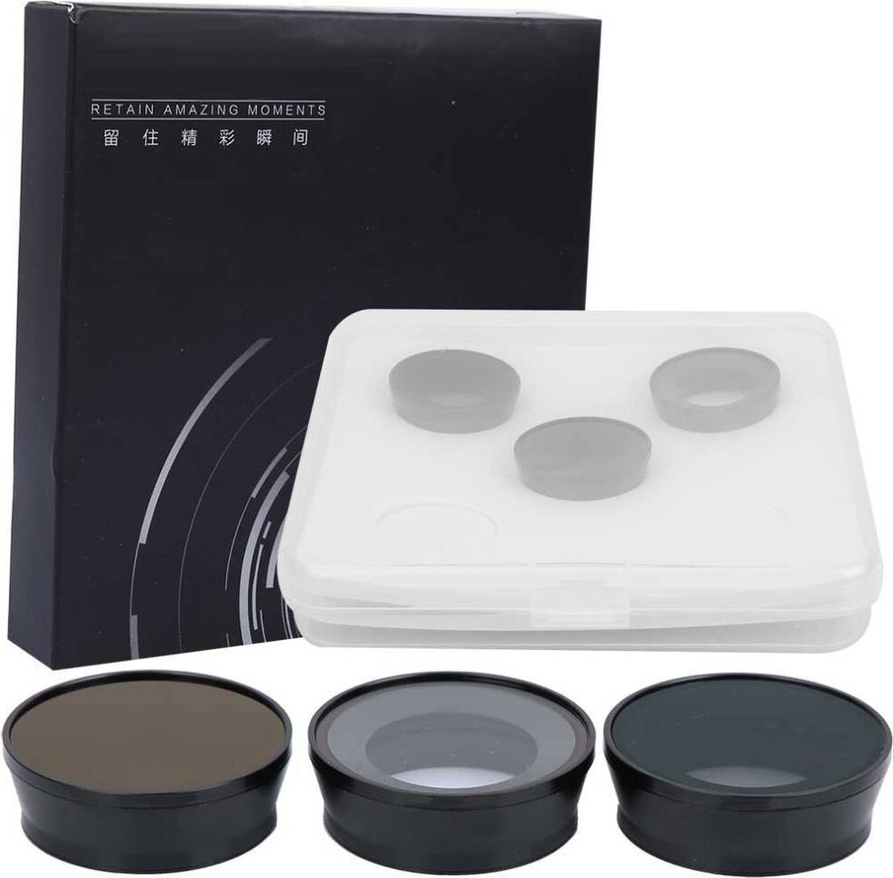 Multi Coated Lens Filter Kit Sony Action Camera