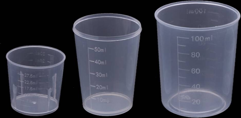 3Pcs Multipurpose Epoxy Mixing Cups Measuring Cup