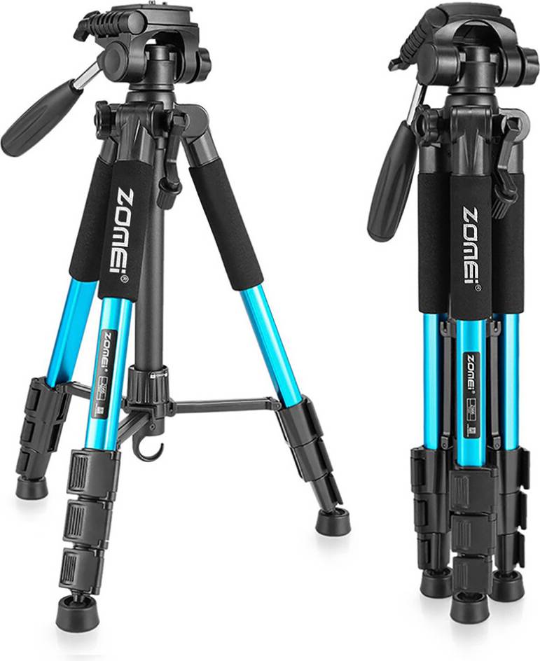 Portable Camera Tripods 360 Rotation Head