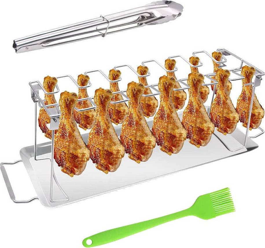 Stainless Steel Grill Chicken Leg Rack