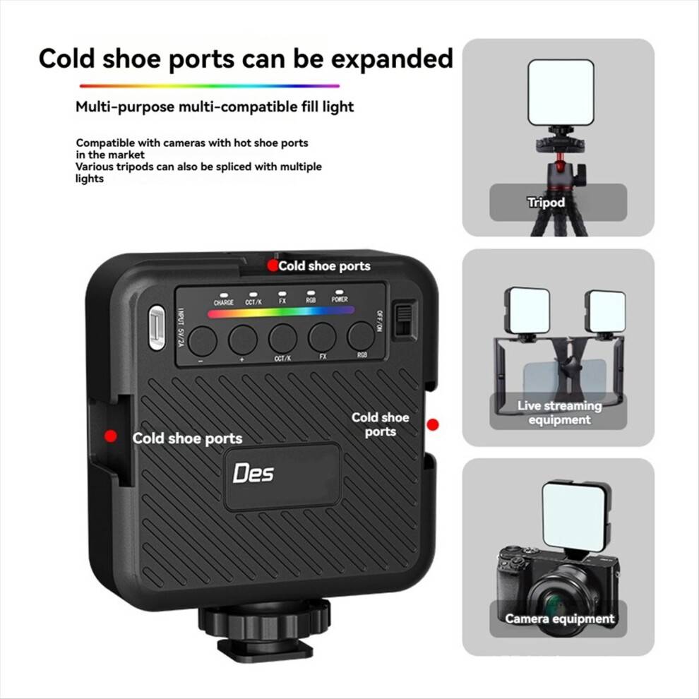 Mini RGB Video Photography Light