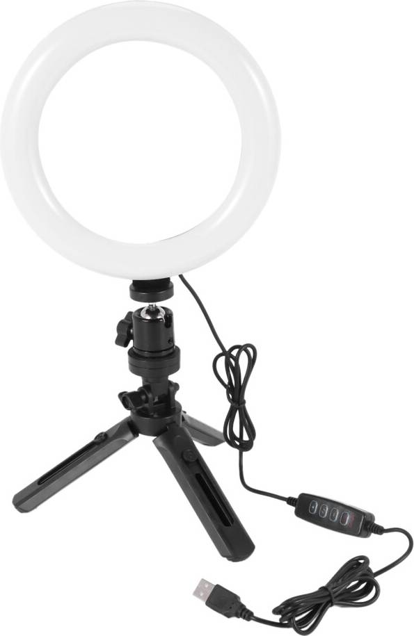 6 Inch Ring Light Adjustable Stand LED