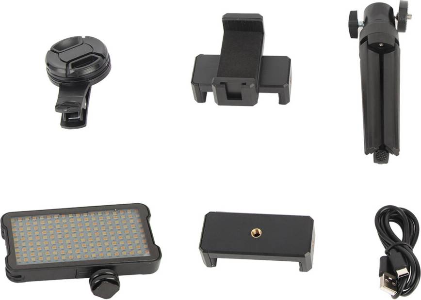 Portable LED Fill Light Rechargeable Battery Powered