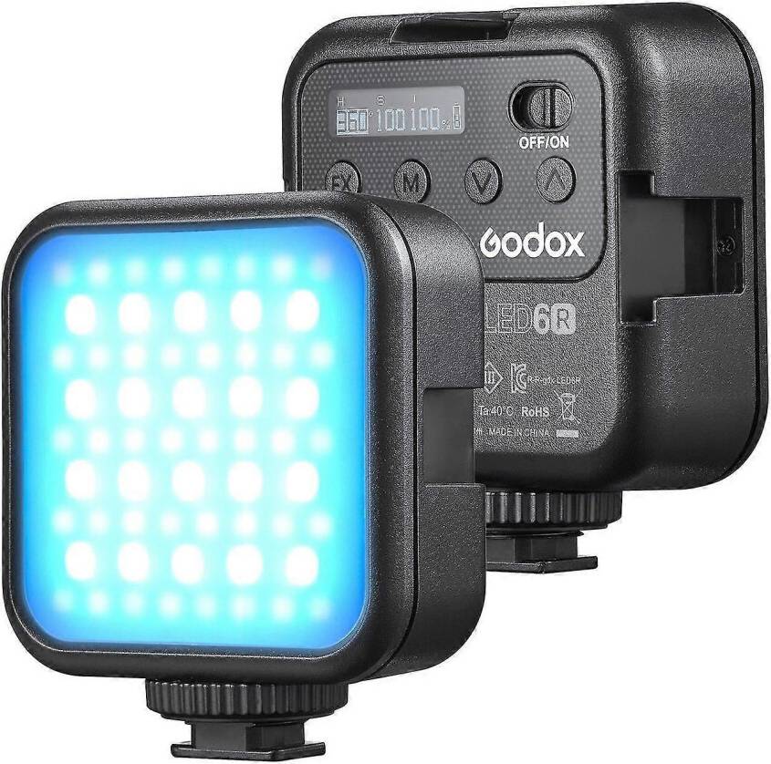 LED6R Rechargeable RGB Video Light