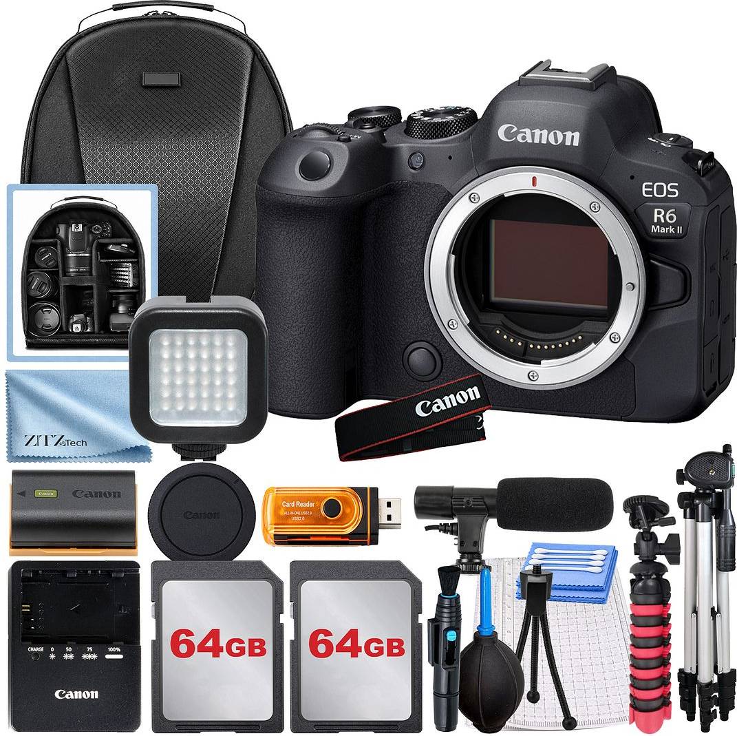 Canon eos r6 mark 2 Canon EOS R6 Mark II Mirrorless Camera Black