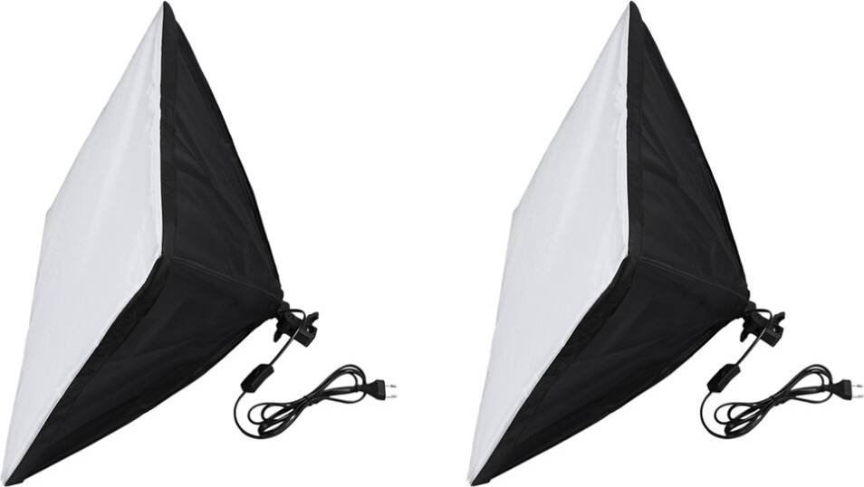 Torribaly 2Pcs Photo Video Studio Continuous Softbox