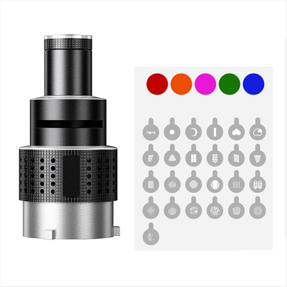 Photograph Flash Snoot Conical Lens Kit