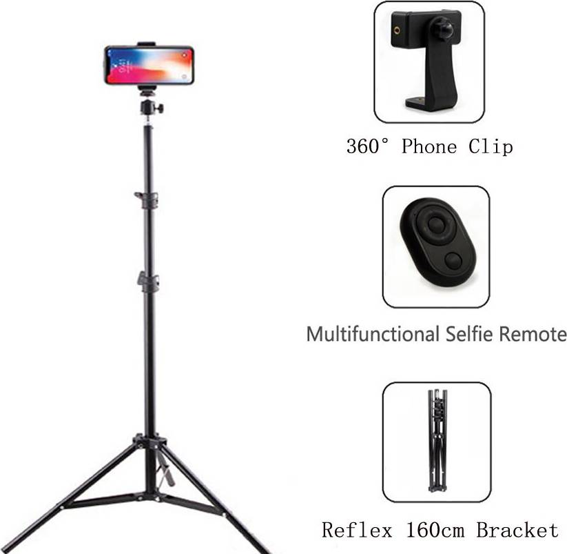 Ring light stativ 10 Inch LED Ring Light Med Stativ