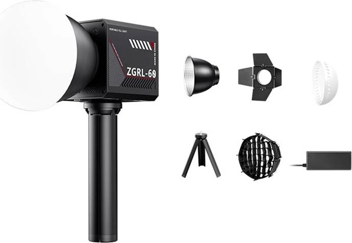 Tlily 60W Pro LED Video Light with Control Panel