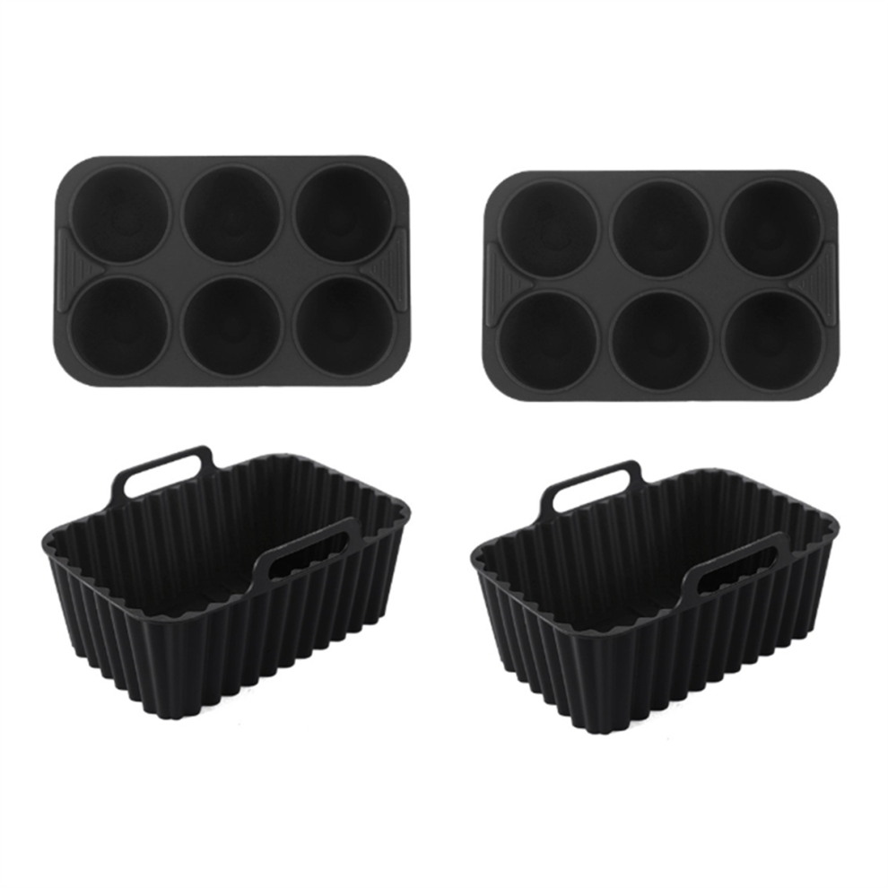 Baking tray set Jehiatek Silicone Baking Tray Set Rectangular Multi-Purpose