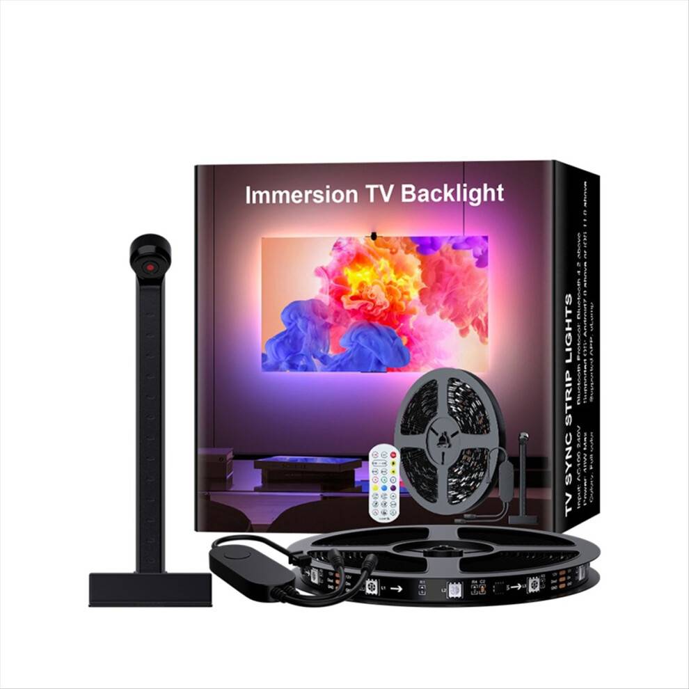 White smart tv Tv Led Backlight Camera Kit Light Strip