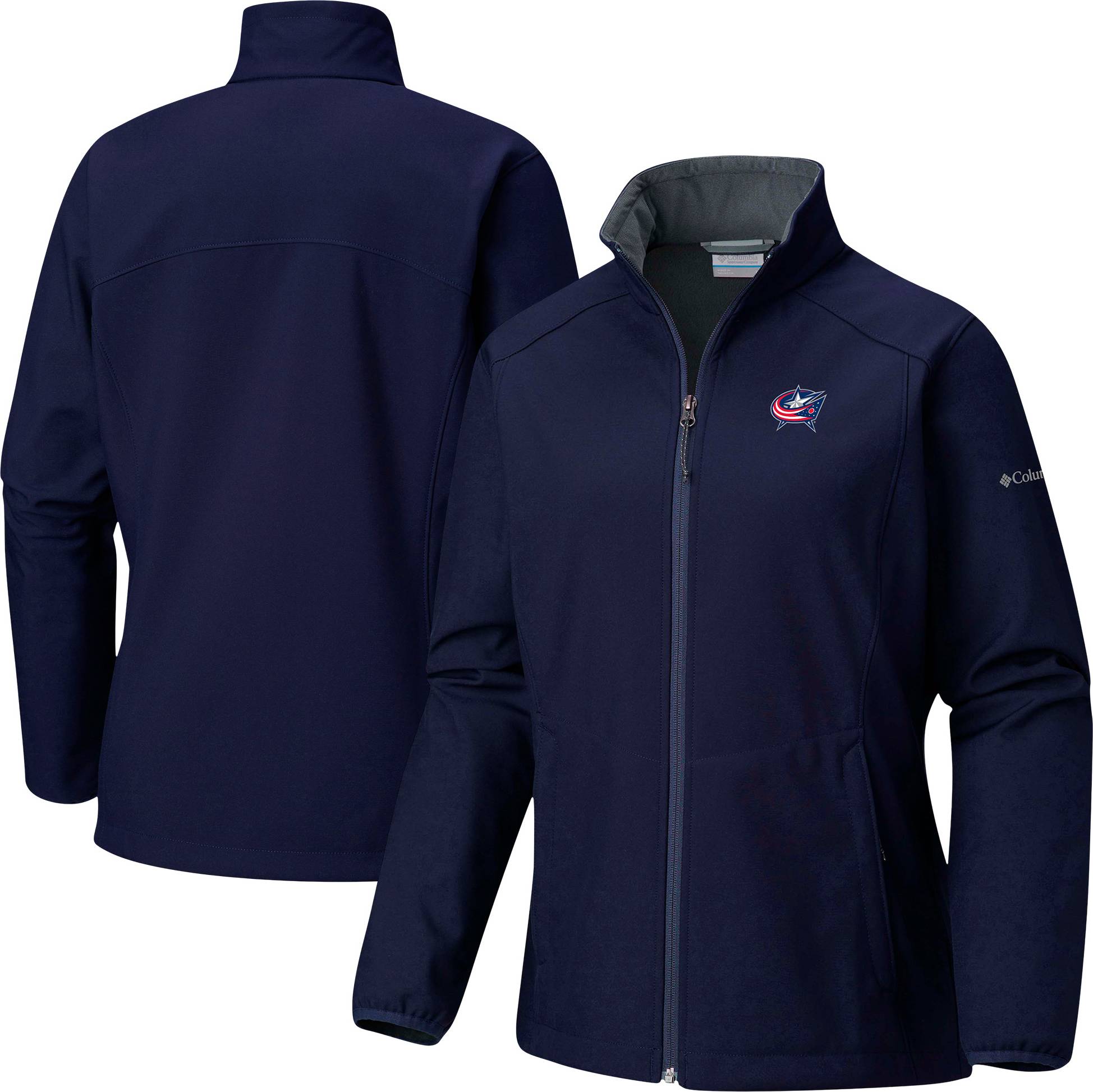 Columbia Kruser Ridge II Shoftshell Full-Zip Jacket - Navy