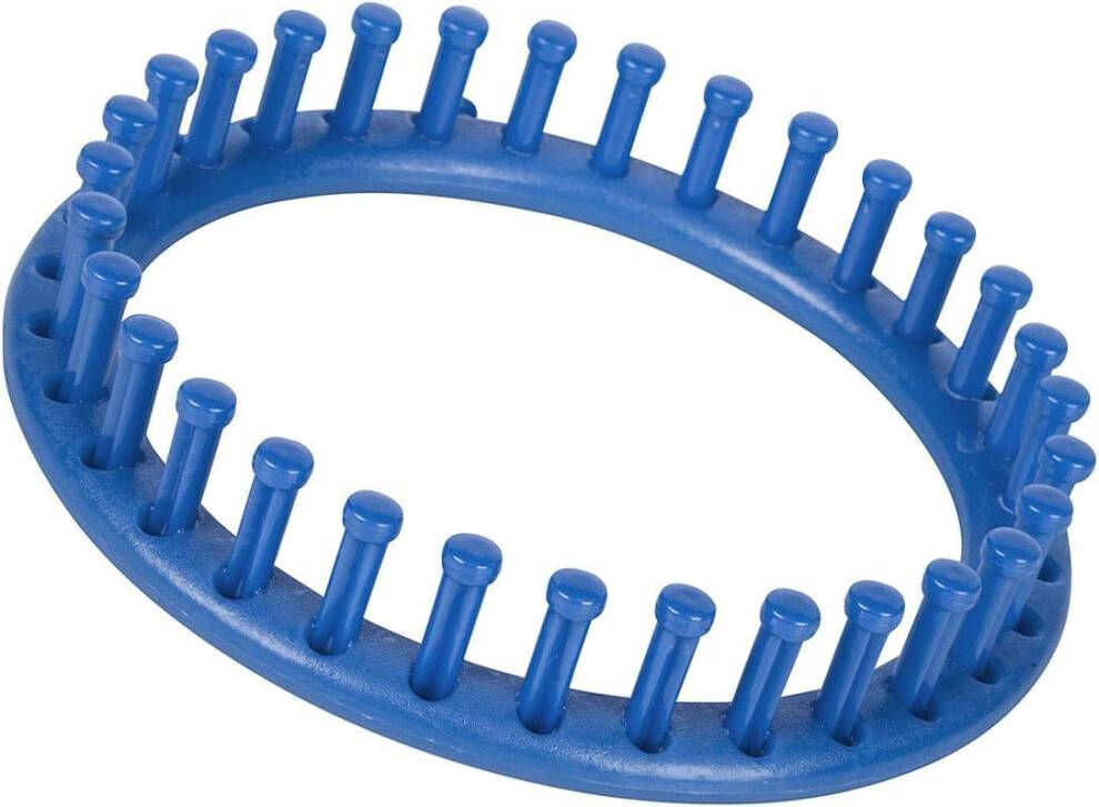 Knitting loom Adjustable Hat Loom With Removable Pegs
