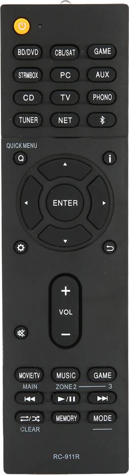 Onkyo’ Replacement Remote Control For Onkyo AV Receiver