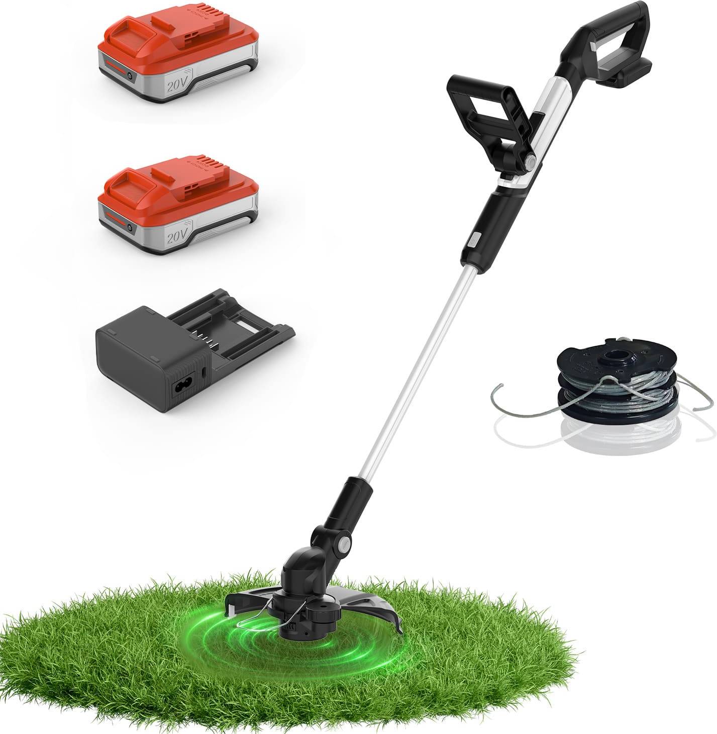 Grass trimmer cordless 12 Inch Cordless String Trimmer Edger