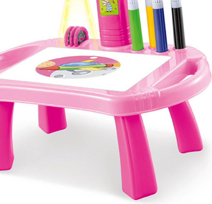 Children Learning Desk Trace Draw Projector