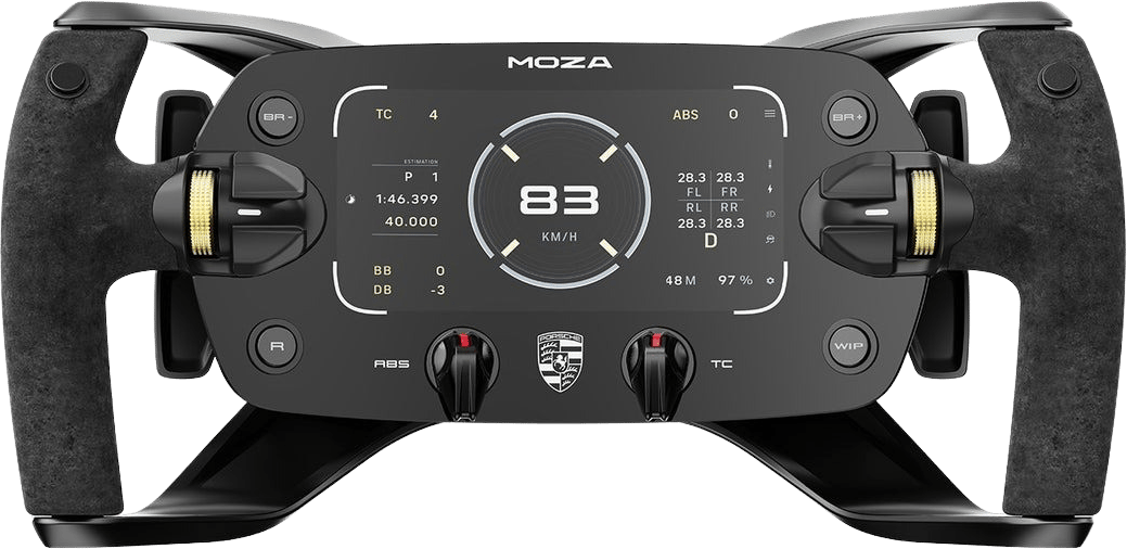 Moza Porsche Mission R Simracing Steering Wheel