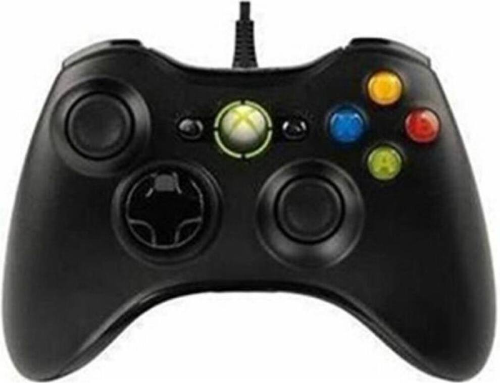 Kablet Spilcontroller Xbox 360 - Sort