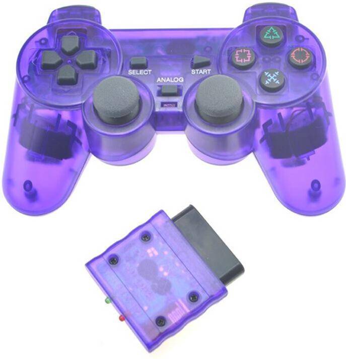 Maxpower Wireless Controller Gamepad Transparent Purple