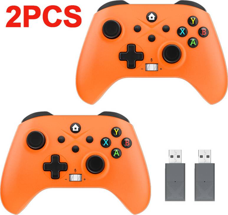 Maxpower 2PC Orange Wireless PC Controller