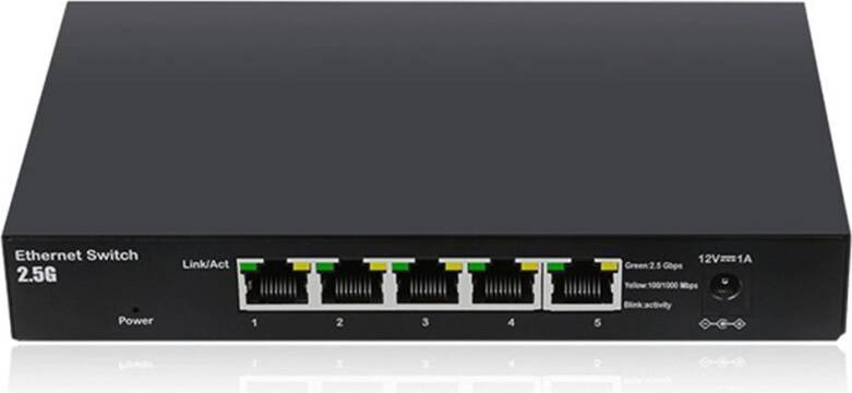 2.5g switch 5 port 5-Ports 2.5G Ethernet Switch RJ45