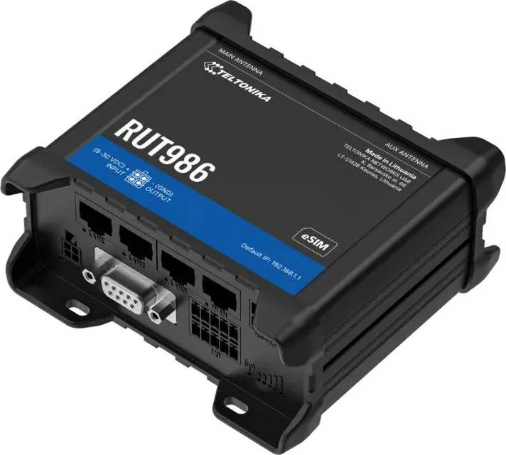 Teltonika RUT986 Cat4 LTE Router