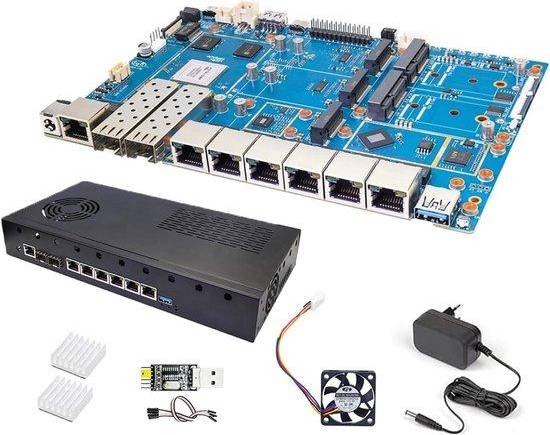 OEM Kit Router Pacchetto Gateway Rete 8 GB