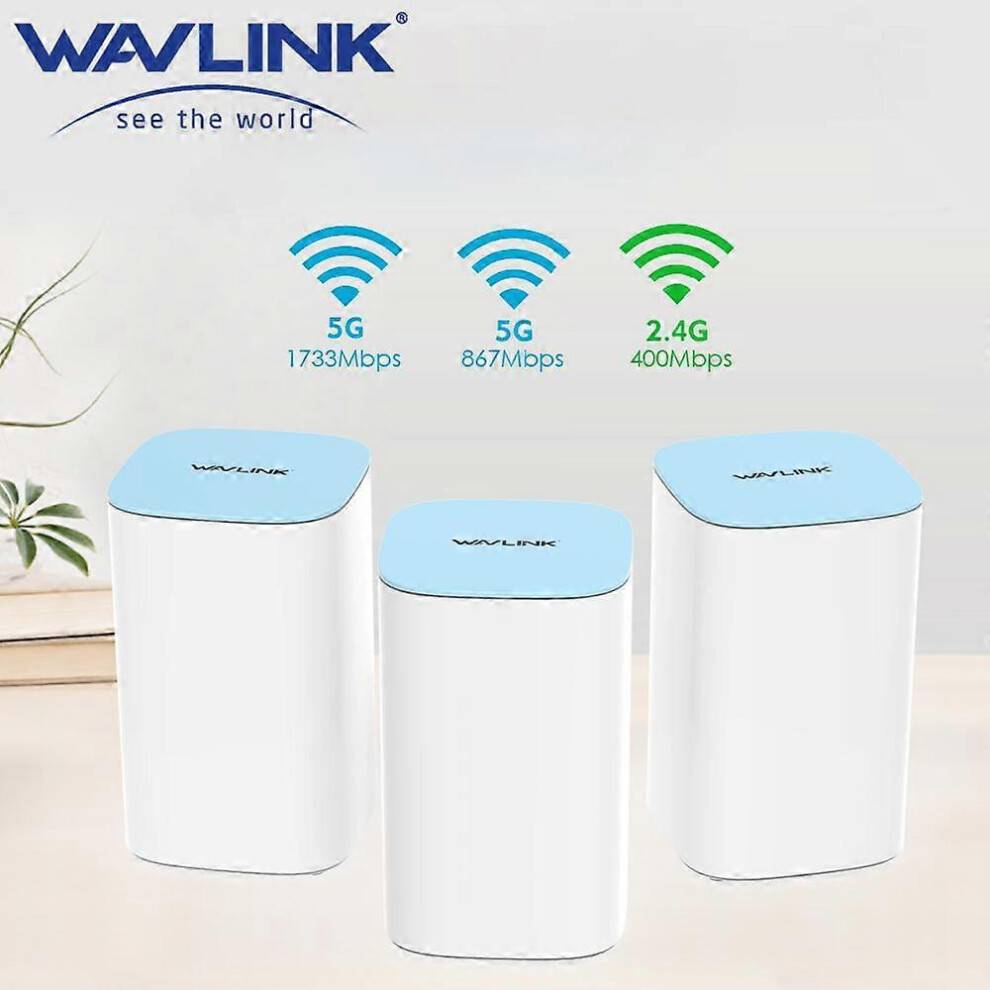 AC3000 Mesh WiFi Router 3pcs