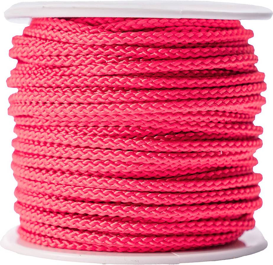 Poly Ropes estersilkelina Neon-Rosa Ø4mm 12m