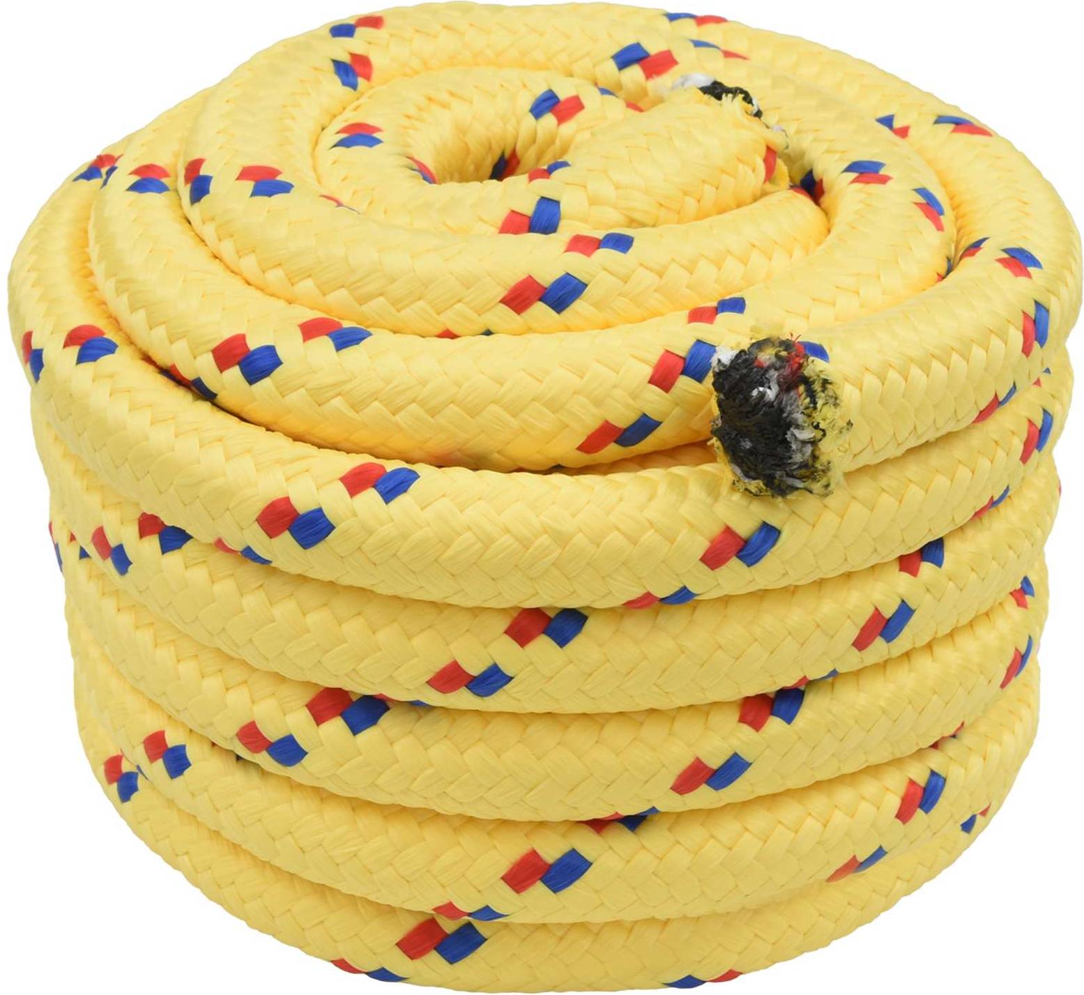 vidaXL Boat Rope Yellow PP