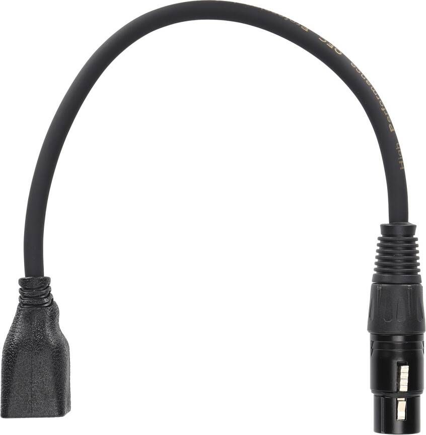 Right Angle XLR Cable For Audio Interface